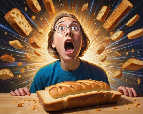 kraft,pandesal,butterbrot,bread,sausage bread,girl with bread-and-butter,gluten,bread spread,bread time,pane,pan-bagnat,carbohydrate,bread wheat,garlic bread,cheese bread,eleven,cg artwork,pain au chocolat,challah,photoshop manipulation,Illustration,Abstract Fantasy,Abstract Fantasy 21