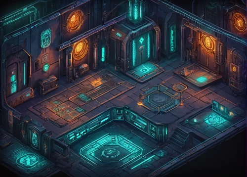 dungeon,dungeons,isometric,ancient house,chamber,maze,ancient city,labyrinth,catacombs,hall of the fallen,mausoleum ruins,rooms,circuitry,witch's house,cellar,tavern,3d mockup,ornate room,basement,tombs,Illustration,Vector,Vector 16