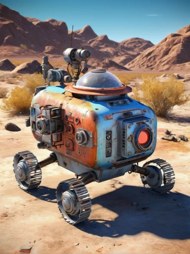 new vehicle,mars rover,rust truck,metal rust,baja bug,atv,moottero vehicle,mad max,retro vehicle,mission to mars,martian,rotorcraft,kite buggy,lunar prospector,desert racing,game car,moon vehicle,wasteland,desert planet,special vehicle,Illustration,Realistic Fantasy,Realistic Fantasy 20