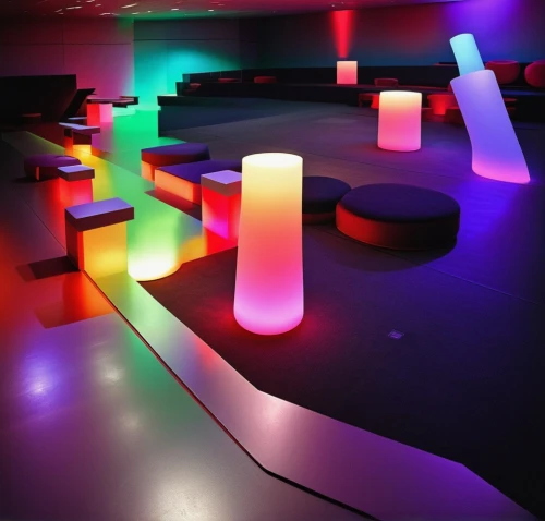nightclub,party lights,colored lights,indoor games and sports,ambient lights,party decoration,gymnastics room,game room,play area,lighting system,plasma lamp,dance pad,music venue,ufo interior,boxing ring,ten-pin bowling,visual effect lighting,recreation room,scenography,party decorations,Photography,General,Realistic