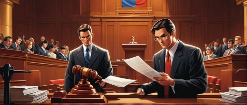 jury,lawyers,judiciary,barrister,attorney,lawyer,gavel,court of justice,court of law,magistrate,businessmen,congress,judge,executive,common law,us supreme court,contemporary witnesses,civil servant,trial,business men,Illustration,American Style,American Style 05