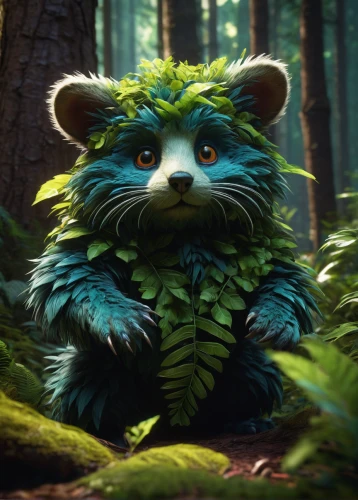 forest animal,forest king lion,forest man,aaa,anthropomorphized animals,woodland animals,3d rendered,cartoon forest,digital compositing,scandia gnome,cub,3d render,cinema 4d,forest background,forest animals,rocket raccoon,forest dragon,little bear,raccoon dog,knuffig,Photography,Artistic Photography,Artistic Photography 05