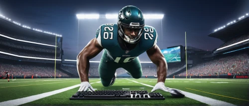 football player,teal digital background,gridiron football,sprint football,football helmet,nfl,american football cleat,national football league,arena football,running clock,international rules football,jets,sports game,football equipment,pc game,indoor american football,stadium falcon,american football,super bowl,sports collectible,Illustration,Black and White,Black and White 29