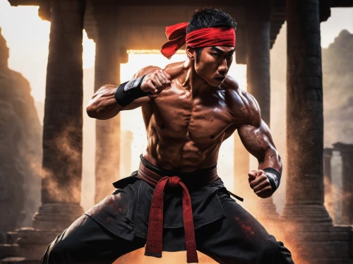 kickboxer,lethwei,japanese martial arts,shaolin kung fu,martial arts,xing yi quan,wushu,haidong gumdo,sanshou,kungfu,martial arts uniform,warrior pose,marine corps martial arts program,samurai fighter,jeet kune do,kabir,aladha,aladin,siam fighter,kenjutsu,Illustration,Realistic Fantasy,Realistic Fantasy 12