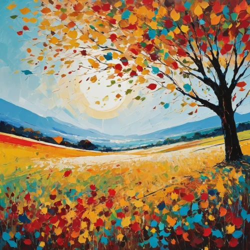 autumn landscape,autumn background,fall landscape,autumn tree,autumn trees,autumn idyll,autumn leaves,autumn theme,autumn scenery,autumn day,autumn icon,fall leaves,the autumn,round autumn frame,one autumn afternoon,fall foliage,autumn decoration,autumnal leaves,autumn,autumn frame,Art,Artistic Painting,Artistic Painting 42