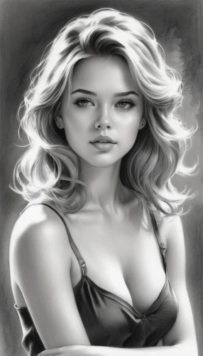 charcoal drawing,charcoal pencil,girl drawing,world digital painting,digital painting,charcoal,blonde woman,girl portrait,photo painting,digital art,fantasy portrait,graphite,young woman,romantic portrait,portrait background,digital artwork,digital drawing,woman portrait,illustrator,female model,Illustration,Black and White,Black and White 30