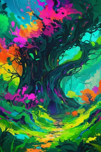 colorful tree of life,painted tree,watercolor tree,colorful background,flourishing tree,background colorful,magic tree,tree canopy,crayon background,forest tree,tree of life,fallen colorful,celtic tree,vibrant,tree,vibrant color,harmony of color,colorful doodle,green tree,tree grove,Art,Artistic Painting,Artistic Painting 42