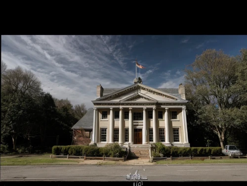 historic courthouse,athenaeum,doric columns,official residence,dillington house,historic fort smith court and jail,courthouse,classical architecture,peabody institute,national historic landmark,rosewood,appomattox court house,ruhl house,court house,flock house,house with caryatids,mansion,historic house,neoclassical,historic building