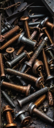 roofing nails,ammunition belt,toolbox,ammunition,alligator clips,scrap metal,fasteners,wrenches,bullet shells,copper utensils,ammunition box,rusty clubs,sewing tools,coil spring,tackle box,cutting tools,rivet gun,metal clips,fastener,metal pile,Unique,3D,Modern Sculpture