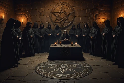 witches pentagram,pentagram,pentacle,occult,hexagram,metatron's cube,seven sorrows,ritual,paganism,benedictine,divination,carmelite order,clergy,celebration of witches,archimandrite,freemasonry,the abbot of olib,black candle,cult,summon,Conceptual Art,Daily,Daily 30
