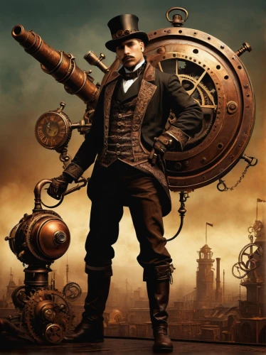 steampunk,steampunk gears,clockmaker,steam icon,watchmaker,play escape game live and win,engineer,steam logo,game illustration,scrap collector,plan steam,ship doctor,railroad engineer,scrap dealer,chimney sweep,gunsmith,boilermaker,android game,clockwork,scrap iron,Conceptual Art,Oil color,Oil Color 19