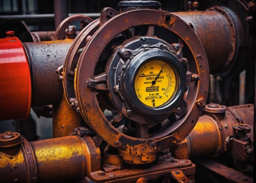 gas compressor,pressure gauge,pressure regulator,pressure pipes,valves,yellow machinery,fuel meter,oil drum,water pump,outdoor power equipment,cable reel,pumping station,pressure measurement,compressor,univalve,steampunk gears,machinery,valve cap,drilling machine,fluoroethane,Conceptual Art,Fantasy,Fantasy 18