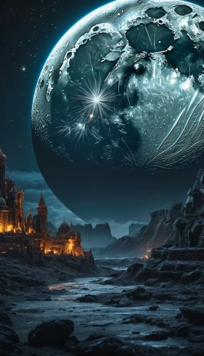 terraforming,fantasy landscape,fantasy picture,alien planet,alien world,earth in focus,world digital painting,futuristic landscape,the earth,sci fiction illustration,fantasy world,the ancient world,atlantis,earth rise,old earth,earth,mother earth,waterglobe,ice planet,fantasy art,Photography,General,Fantasy