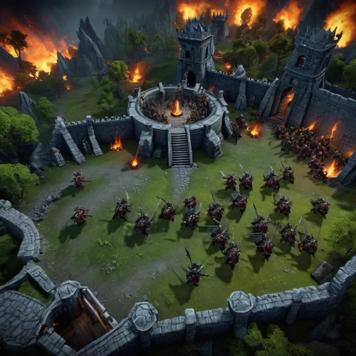 massively multiplayer online role-playing game,castle iron market,torchlight,smouldering torches,castleguard,collected game assets,surival games 2,fire land,knight's castle,templar castle,knight festival,burning torch,knight village,clash,fire-fighting,theater of war,historical battle,peter-pavel's fortress,skirmish,fire ring,Illustration,Paper based,Paper Based 02