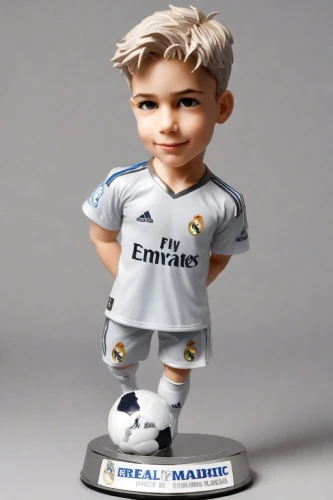 3d figure,real madrid,sports collectible,figurine,ronaldo,game figure,collectible doll,doll figure,miniature figure,cristiano,plastic model,statuette,bale,actionfigure,soccer player,pallone,wind-up toy,action figure,collectable,mohnfigur