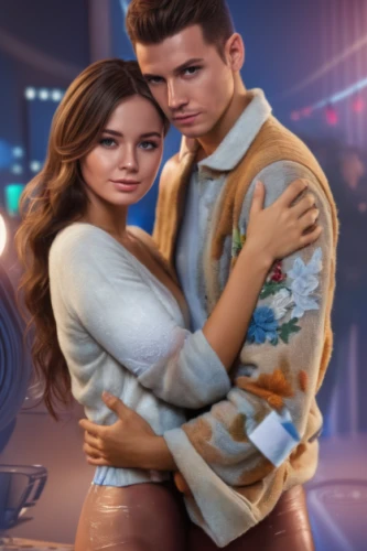 young couple,passengers,couple boy and girl owl,romance novel,hypersexuality,play escape game live and win,throughout the game of love,digital compositing,the hands embrace,dancing couple,romantic portrait,cg artwork,couple - relationship,bolero jacket,steam release,cardigan,rosa ' amber cover,beautiful couple,couple in love,action-adventure game