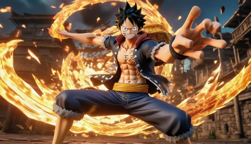 goku,son goku,takikomi gohan,nine-tailed,fire background,kame sennin,naruto,tangelo,iaijutsu,jin deui,katakuri,fighting stance,goki,flame spirit,fighting poses,male character,nikuman,sakana,kung fu,bakwan,Unique,Paper Cuts,Paper Cuts 03