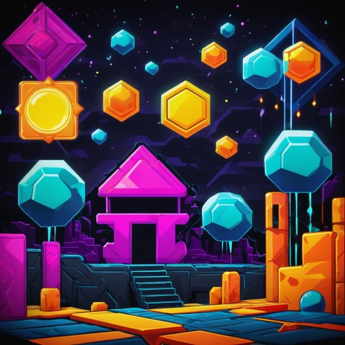 cube background,cubes,colorful city,hexagons,hex,tetris,cubic,pyramids,retro background,triangles background,80's design,hexagon,geometric,low poly,pixaba,isometric,pixel cells,fantasy city,low-poly,mobile video game vector background,Art,Artistic Painting,Artistic Painting 22