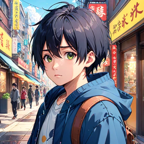 anime japanese clothing,anime boy,anime cartoon,shouta,nikko,cg artwork,shopping icon,ren,portrait background,yuzu,background images,shibuya,takato cherry blossoms,city ​​portrait,cute cartoon character,edit icon,anime 3d,shopping street,main character,jin deui,Anime,Anime,Realistic