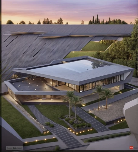 folding roof,metal roof,smart home,home of apple,roof landscape,luxury home,mclaren automotive,slate roof,smart house,bendemeer estates,futuristic art museum,solar modules,roof tile,modern architecture,3d rendering,futuristic architecture,modern house,roof panels,luxury property,archidaily,Photography,General,Realistic