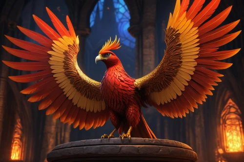 phoenix rooster,fawkes,cockerel,griffon bruxellois,redcock,light red macaw,gryphon,scarlet macaw,garuda,macaw hyacinth,griffin,regulorum,phoenix,imperial eagle,araucana,gallus,blue and gold macaw,fletching,macaw,red bird,Illustration,Retro,Retro 26