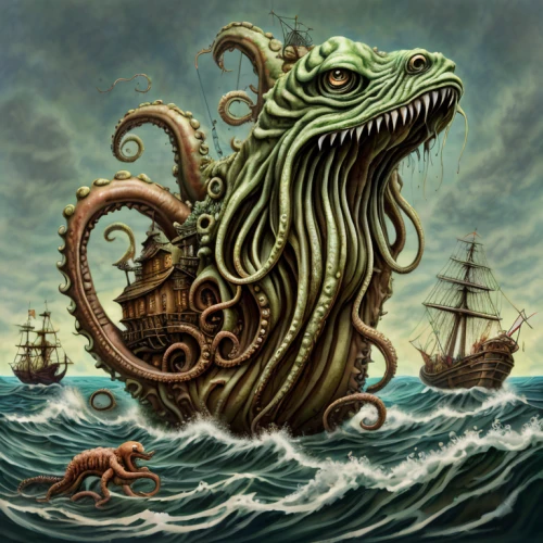 kraken,sea monsters,medusa gorgon,sea fantasy,god of the sea,gorgon,sea god,octopus,medusa,cuthulu,cephalopod,tentacle,sea devil,nautilus,tentacles,whaler,maelstrom,hippocampus,calamari,cephalopods