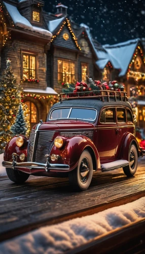 christmas retro car,retro chevrolet with christmas tree,christmas cars,christmas car,christmas caravan,christmas car with tree,santa sleigh,vintage christmas,christmas trailer,christmas truck,christmas vintage,santa claus train,retro christmas,sleigh ride,christmas scene,vintage vehicle,station wagon-station wagon,christmas town,christmas sled,christmas snowy background,Photography,General,Fantasy