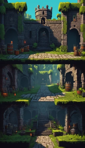 backgrounds,development concept,backgrounds texture,color is changable in ps,collected game assets,ancient buildings,ruins,stages,bastion,mausoleum ruins,3d mockup,cry stone walls,chasm,visual effect lighting,game blocks,background texture,digital compositing,graphics,tileable,stone blocks,Illustration,Vector,Vector 20
