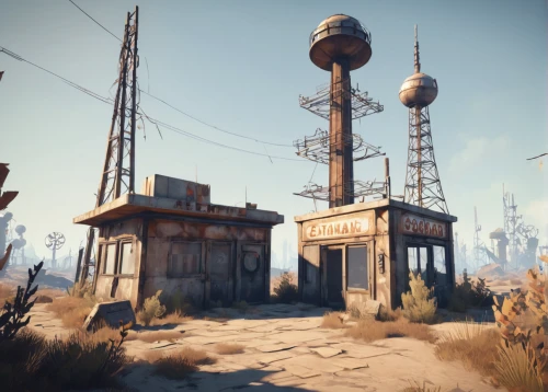 cellular tower,radio tower,transmitter station,electric tower,transmitter,steel tower,antenna tower,power towers,communications tower,wasteland,cell tower,minarets,transmission tower,lookout tower,observation tower,fallout4,watertower,the needle,pylons,towers,Unique,3D,Low Poly