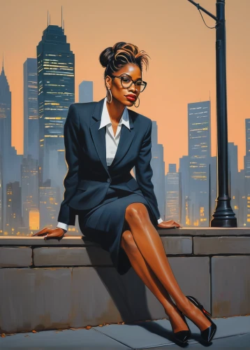 businesswoman,business woman,black businessman,business girl,woman sitting,white-collar worker,black professional,business women,bussiness woman,woman thinking,business angel,executive,sci fiction illustration,secretary,world digital painting,businesswomen,civil servant,ceo,night administrator,businessperson,Art,Artistic Painting,Artistic Painting 51