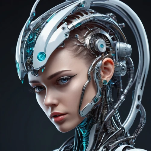 cyborg,cybernetics,humanoid,biomechanical,scifi,ai,robotic,sci fi,cyber,sci fiction illustration,artificial intelligence,head woman,robot,chatbot,artificial hair integrations,symetra,sci - fi,sci-fi,industrial robot,chat bot,Conceptual Art,Sci-Fi,Sci-Fi 03