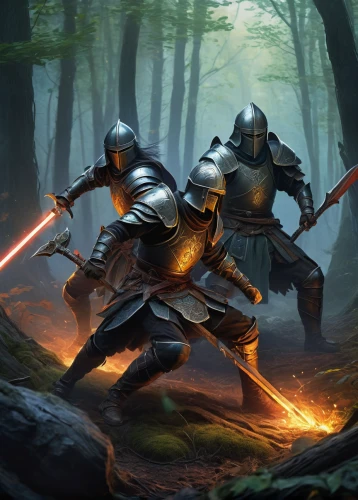 sword fighting,swordsmen,knight armor,knight festival,massively multiplayer online role-playing game,cg artwork,knight,knights,knight tent,patrol,battle,iron mask hero,skirmish,aaa,defense,game illustration,crusader,lancers,storm troops,assault,Illustration,Realistic Fantasy,Realistic Fantasy 44