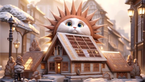 olaf,snowhotel,snow roof,rabbit owl,winter village,snow owl,gingerbread maker,glory of the snow,christmas town,cuckoo clock,father frost,solar photovoltaic,sun god,winter house,hedgehog,christmas owl,photovoltaic,sugar house,the gingerbread house,the snow queen