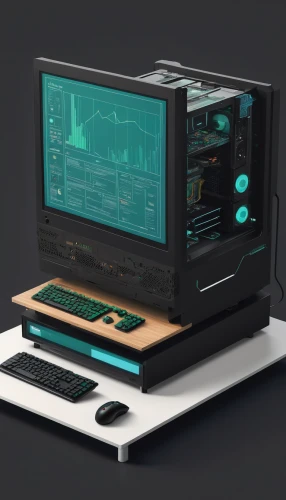 desktop computer,computer case,computer workstation,computer desk,barebone computer,computer monitor,personal computer,tablet computer stand,consoles,console,computer system,fractal design,3d model,computer generated,3d mockup,computer speaker,blackmagic design,computer terminal,cyclocomputer,computer art,Illustration,Japanese style,Japanese Style 08