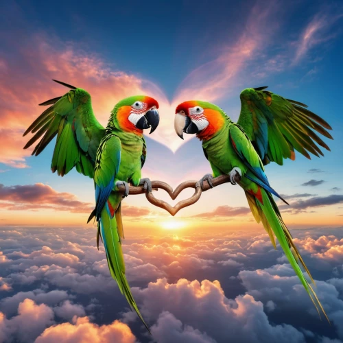 couple macaw,parrot couple,love bird,macaws of south america,lovebird,macaws,for lovebirds,birds with heart,love in air,love birds,i love birds,bird couple,beautiful macaw,lovebirds,macaws blue gold,birds love,parrots,loving couple sunrise,parakeets,golden parakeets,Photography,General,Realistic