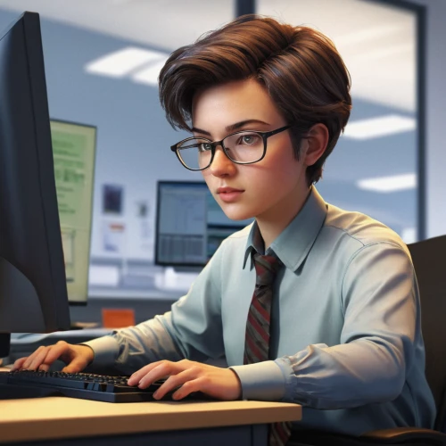 girl at the computer,blur office background,office worker,school administration software,women in technology,night administrator,computer business,girl studying,secretary,computer freak,librarian,administrator,desktop support,ceo,computer monitor,desktop computer,lures and buy new desktop,bookkeeper,kids glasses,computer program,Conceptual Art,Daily,Daily 23