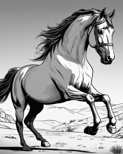 draft horse,equine,a horse,arabian horse,horse,mustang horse,alpha horse,dream horse,dressage,horse running,galloping,weehl horse,big horse,a white horse,belgian horse,albino horse,horse looks,appaloosa,quarterhorse,hay horse,Illustration,Black and White,Black and White 04