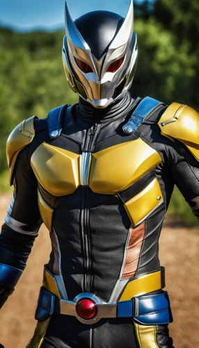 mazda ryuga,wolverine,steel man,kryptarum-the bumble bee,vegeta,armor,armored,3d man,knight armor,my hero academia,iron mask hero,anime 3d,bumblebee,3d rendered,suit actor,male character,actionfigure,figure of justice,sigma,armour,Photography,General,Realistic