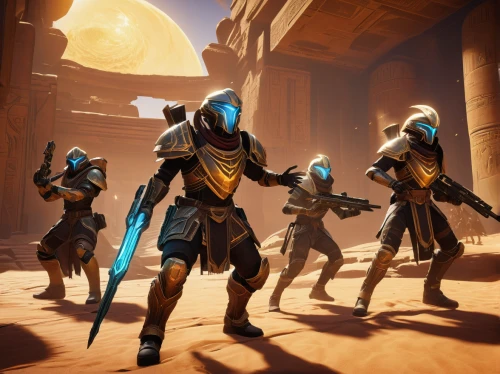 cabal,guards of the canyon,erbore,merzouga,crucible,karnak,trials,pharaonic,storm troops,massively multiplayer online role-playing game,patrols,scarab,assassins,aesulapian staff,lancers,gauntlet,spitzkoppe,infiltrator,oryx,the three magi,Art,Classical Oil Painting,Classical Oil Painting 31