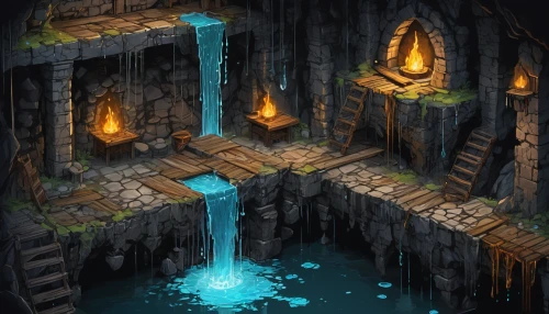 underground lake,dungeon,chasm,wishing well,dungeons,cave on the water,ice cave,blue cave,pit cave,blue caves,water spring,cave,the blue caves,mountain spring,cave tour,catacombs,cistern,sea caves,lava cave,ravine,Conceptual Art,Graffiti Art,Graffiti Art 08