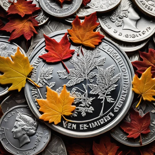 canadian dollar,silver coin,canada cad,coins,maple leaf red,coins stacks,autumn round,swiss franc,alternative currency,maple leaf,digital currency,maple leaves,euro coin,fall leaf border,silver dollar,new zealand dollar,currencies,canadas,autumn icon,chile peso,Illustration,Vector,Vector 11