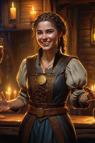 candlemaker,rotglühender poker,dwarf sundheim,sterntaler,merchant,blacksmith,massively multiplayer online role-playing game,librarian,catarina,dane axe,portrait background,tinsmith,collectible card game,vidraru,game illustration,eufiliya,vendor,custom portrait,barmaid,arcanum,Illustration,Realistic Fantasy,Realistic Fantasy 33