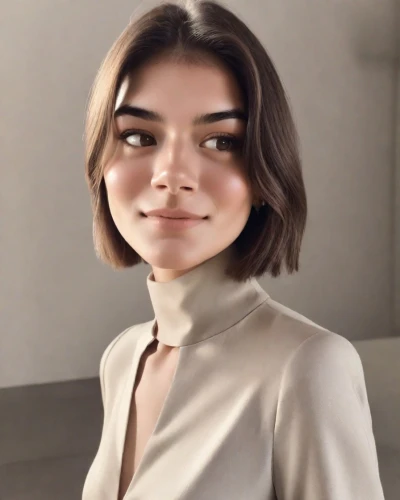 audrey hepburn,natural cosmetic,elegant,bob cut,portrait background,bjork,pantsuit,cgi,cappuccino,marina,lena,samara,neutral color,adorable,greta oto,cute,audrey,sofia,bolero jacket,veronica,Photography,Natural