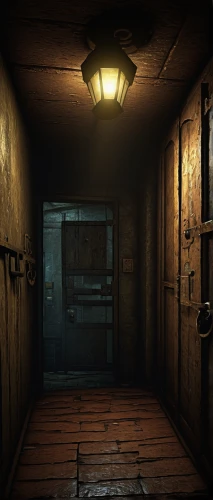 penumbra,creepy doorway,the morgue,basement,blind alley,live escape game,hallway,asylum,a dark room,cold room,rusty door,alleyway,cellar,metallic door,visual effect lighting,arbitrary confinement,action-adventure game,rooms,threshold,fallout shelter,Art,Classical Oil Painting,Classical Oil Painting 03