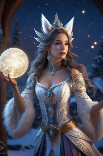 the snow queen,white rose snow queen,suit of the snow maiden,ice queen,fantasy picture,fairy tale character,fantasy portrait,crystal ball,fantasy art,winterblueher,ice princess,fairy tale icons,fantasy woman,fairy tales,winter magic,cinderella,snow white,fairy queen,christmas angel,fairy tale,Art,Classical Oil Painting,Classical Oil Painting 36