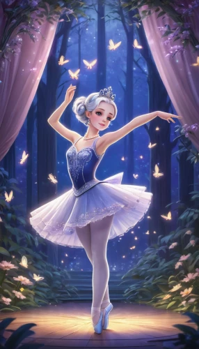 ballerina in the woods,ballerina girl,ballerina,ballet tutu,ballet dancer,rosa 'the fairy,white rose snow queen,cinderella,rosa ' the fairy,ballet master,little girl ballet,the snow queen,ballerinas,ballet pose,girl ballet,elsa,fairy queen,fairy,little ballerina,figure skater,Illustration,Retro,Retro 22