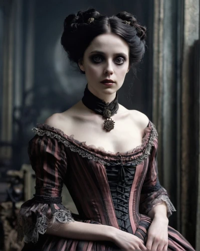 victorian lady,victorian fashion,victorian style,gothic portrait,gothic fashion,the victorian era,gothic woman,queen anne,queen of hearts,gothic dress,victorian,old elisabeth,vampire woman,corset,vampire lady,girl in a historic way,ball gown,bodice,gothic style,portrait of a girl,Conceptual Art,Fantasy,Fantasy 29