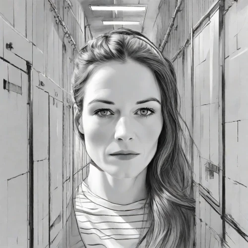 digital painting,digital drawing,digital art,digital illustration,pencil art,locker,digital artwork,prisoner,prison,vector art,world digital painting,vector illustration,portrait background,pencil drawing,detention,chainlink,fan art,digital,custom portrait,camera illustration,Digital Art,Line Art