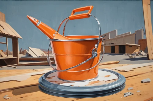 wooden bucket,sand bucket,wooden buckets,watering can,life buoy,bucket,concrete mixer,safety buoy,meticulous painting,oyster pail,easel,cooking pot,sailing orange,painting technique,painting work,funnel,diving bell,construction set,water funnel,boatyard,Illustration,Retro,Retro 12