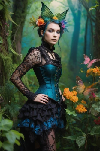 faery,faerie,fairy peacock,fairy queen,elven flower,fae,ballerina in the woods,garden fairy,enchanted forest,flower fairy,fantasy picture,fairy forest,blue enchantress,rosa 'the fairy,the enchantress,fantasy art,girl in flowers,forest flower,beautiful girl with flowers,gothic fashion,Photography,Fashion Photography,Fashion Photography 25